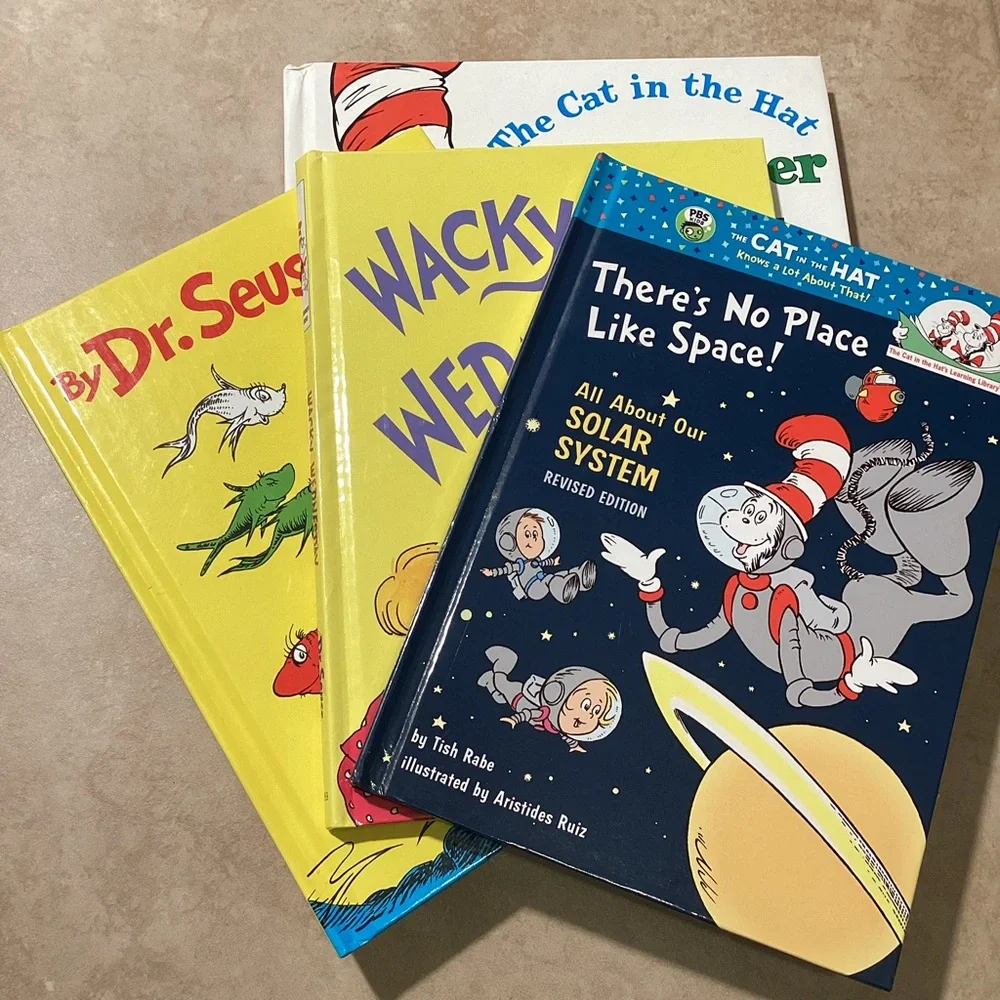 Bundle of Four Dr.Seuss Hardcover Books